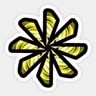 Yellow Star Sticker